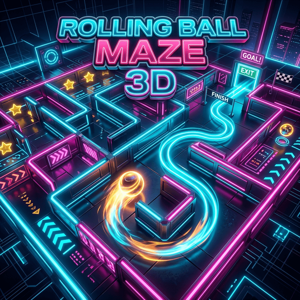 Rolling Ball Maze 3d — arcade game