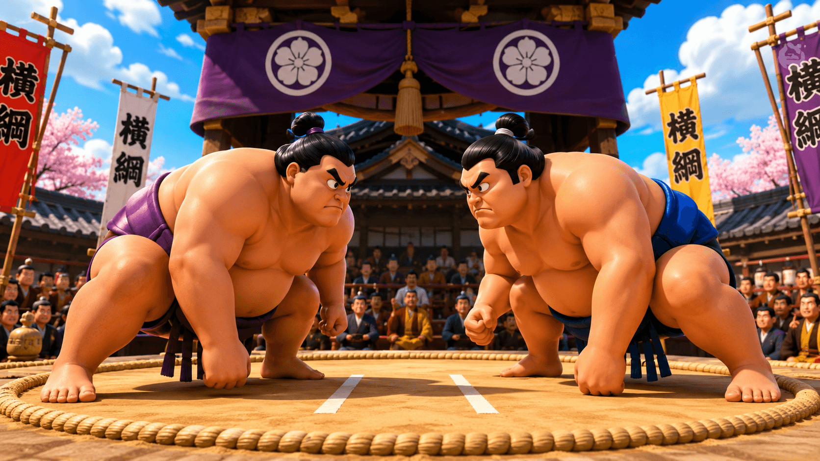 Sumo Wrestling Gp — arcade game