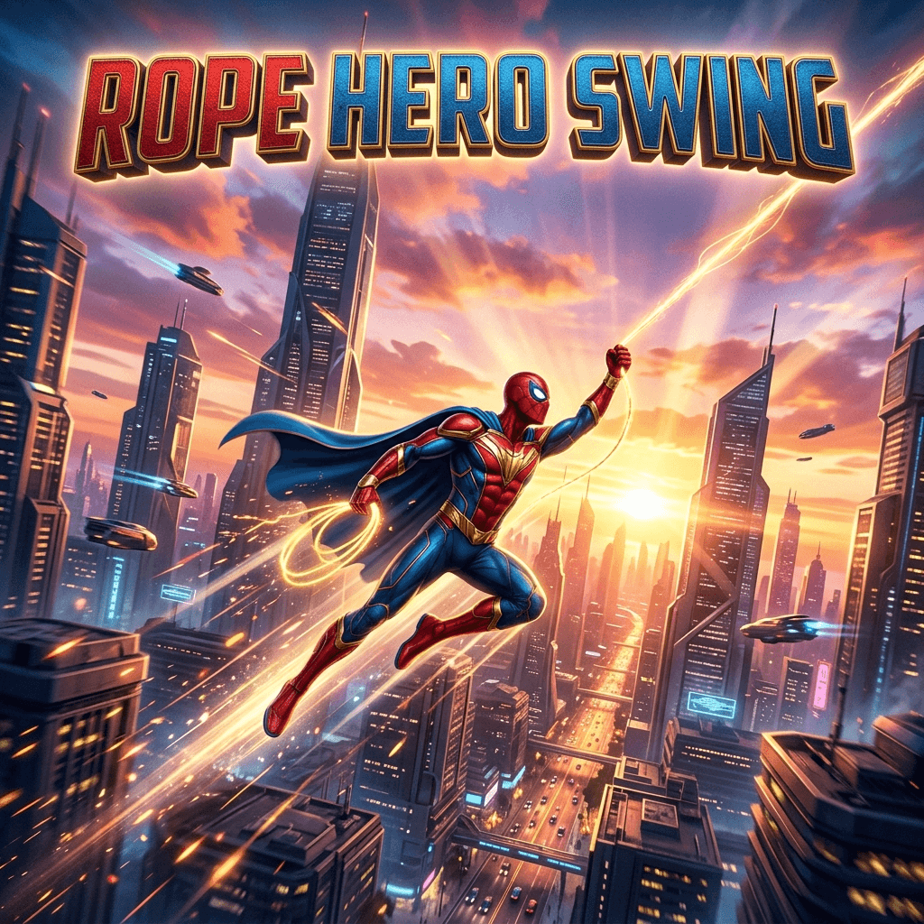 Rope Hero Swing