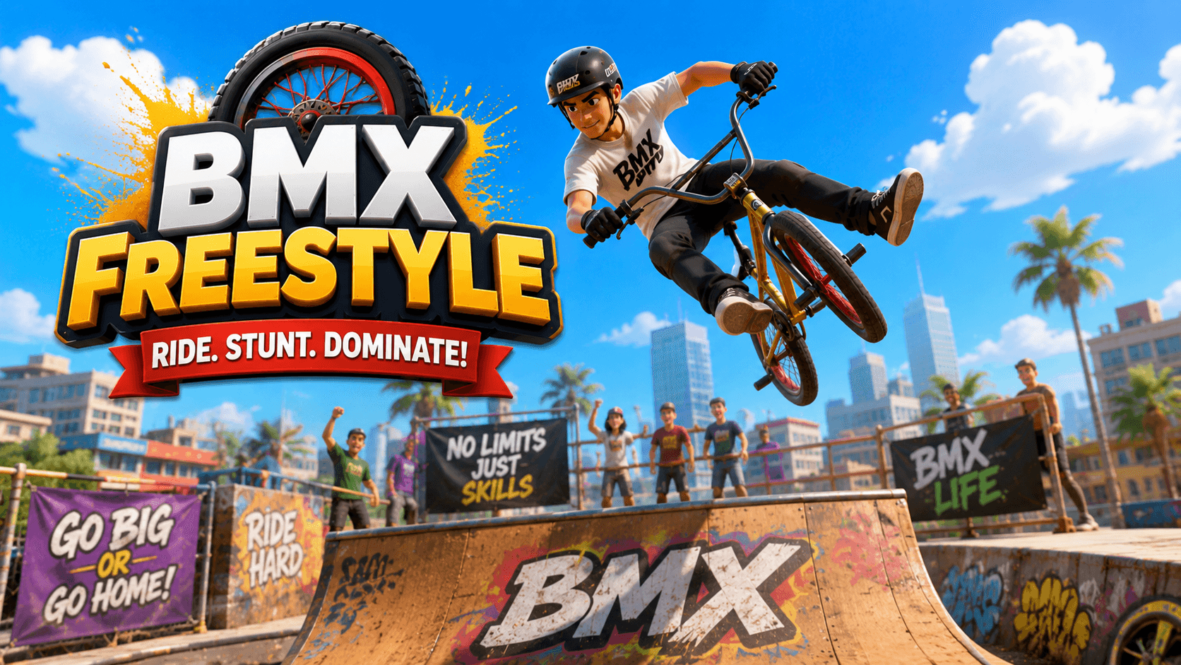 Bmx Street Freestyle — arcade game