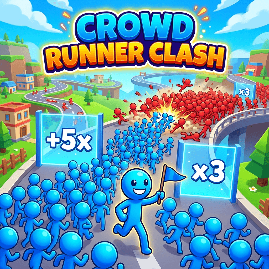 Crowd Runner Clash — adventure game