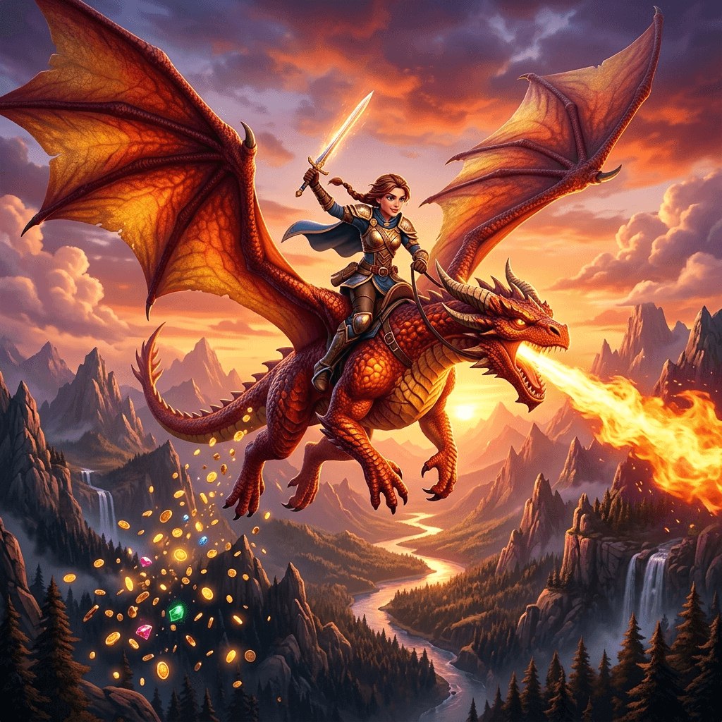 Dragon Rider Adventure — arcade game