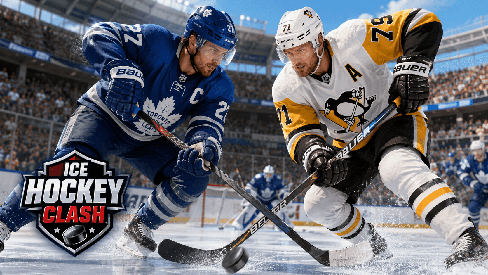 Ice Hockey Clash — arcade game