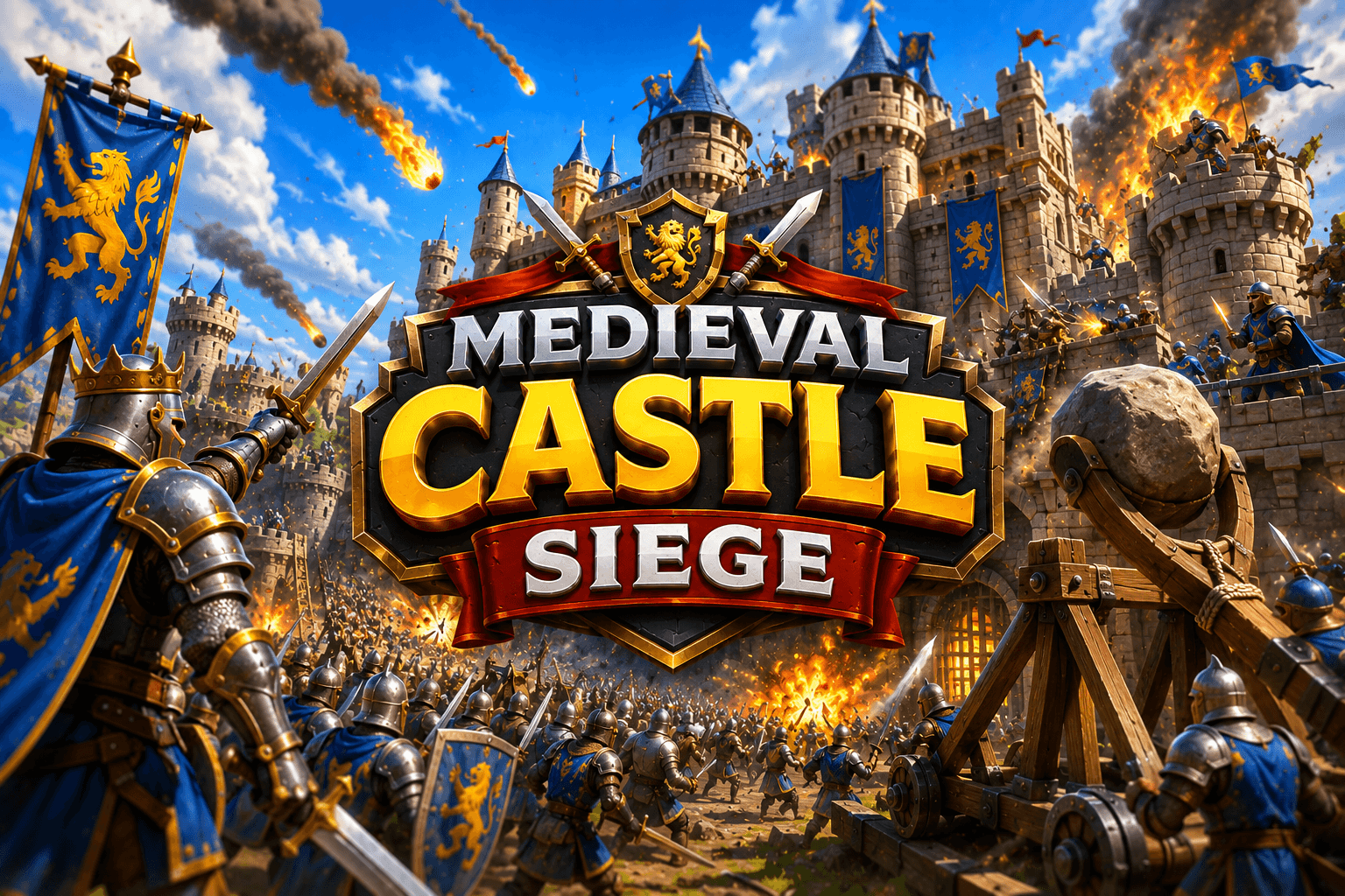 Medieval Castle Siege — arcade game