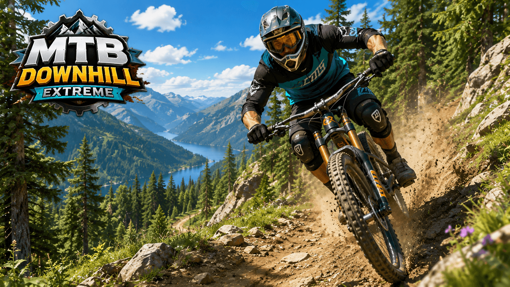 Motocross Dirt King — arcade game