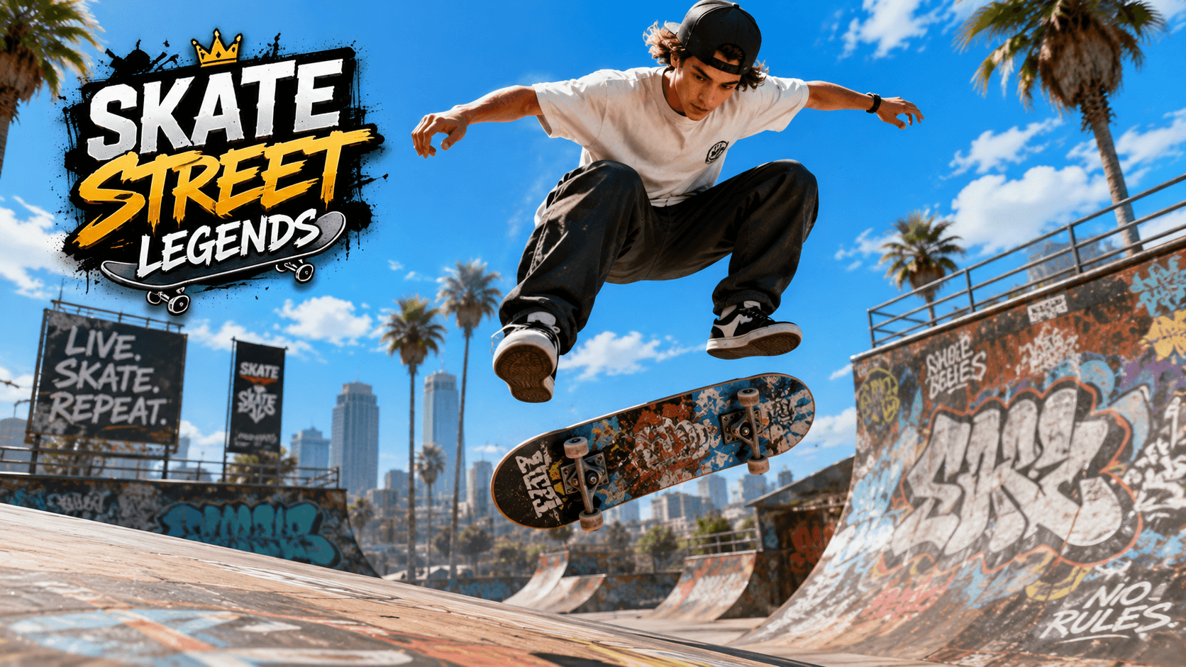 Skateboard Street Ramp — arcade game