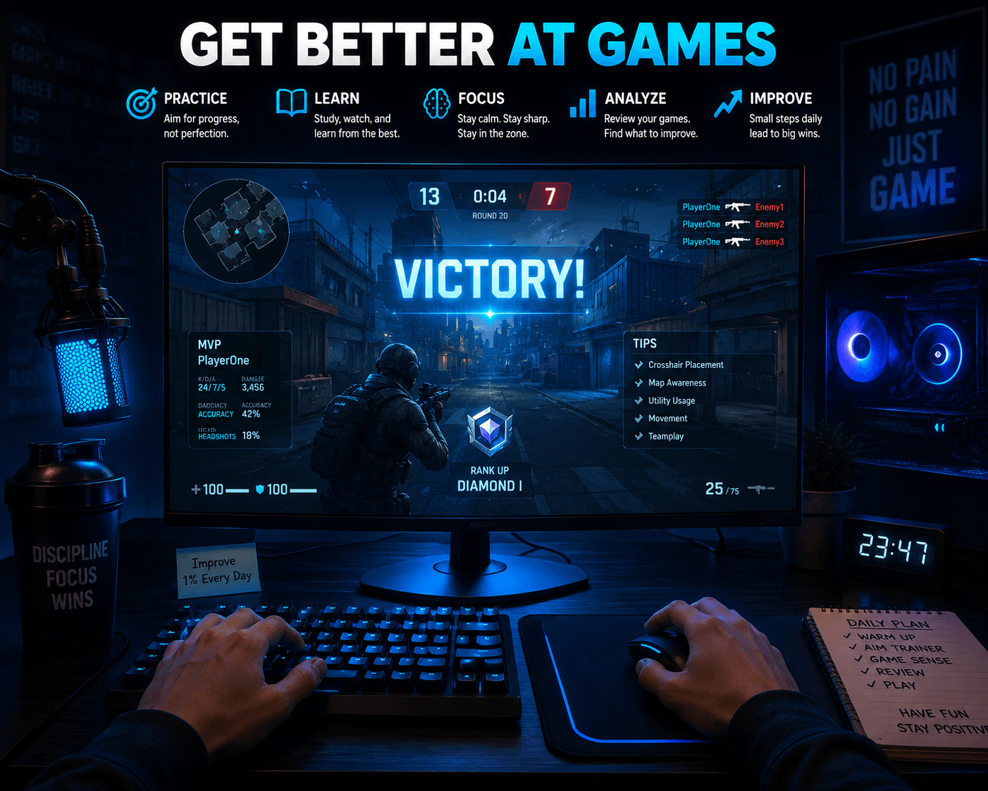 How to Get Better at Any Video Game — 7 Honest Tips That Actually Work
