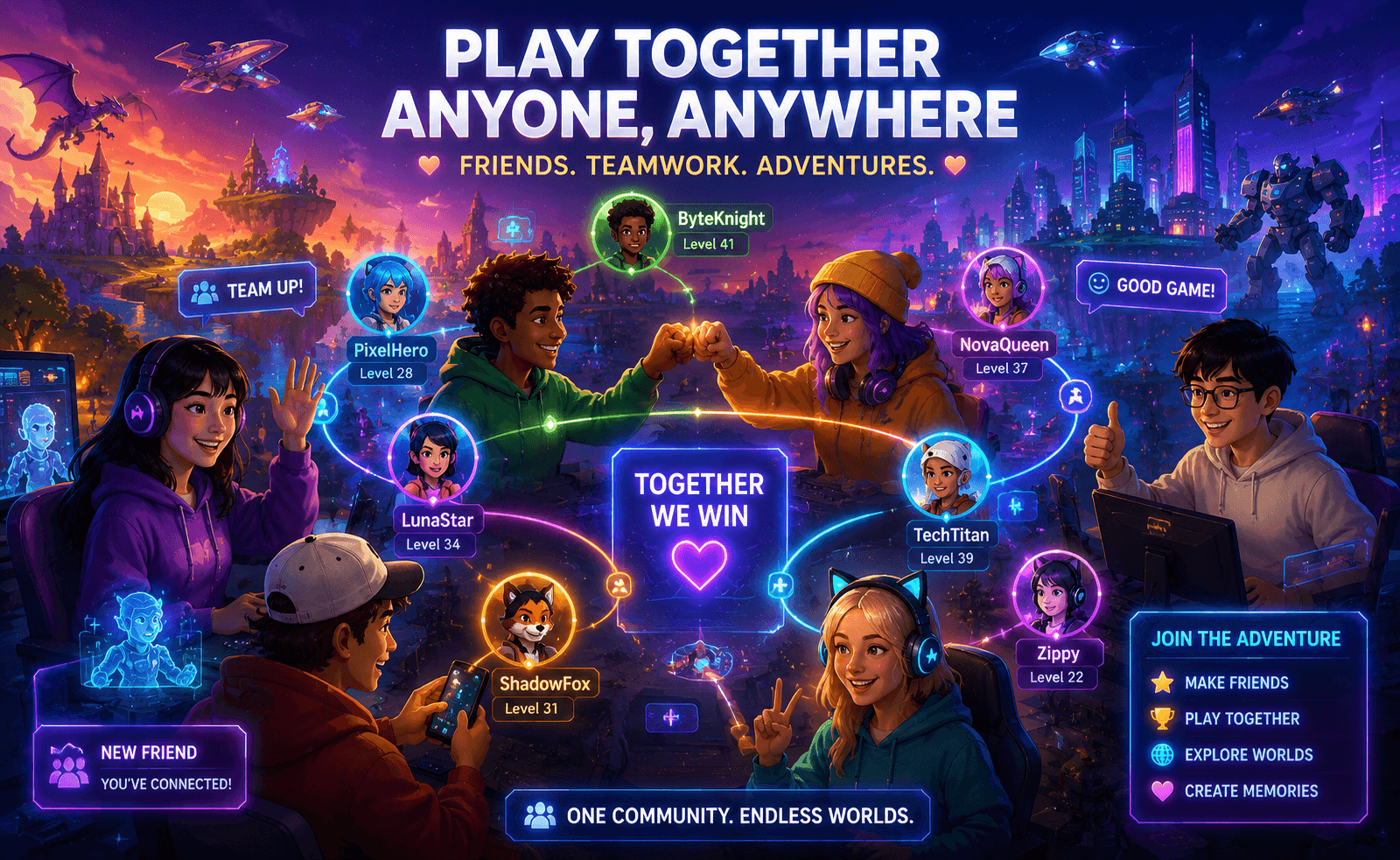 How to Make Gaming Friends Online — A Real Guide for People Who Hate Small Talk