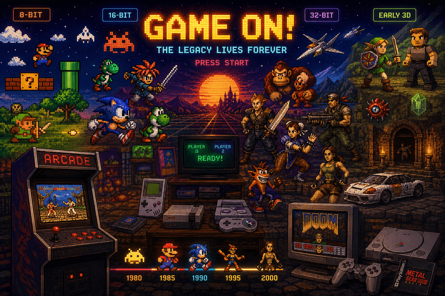 Top 8 Classic Games That Defined a Generation — And Still Hold Up